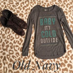 Gray thermal “Baby it’s cold outside”
